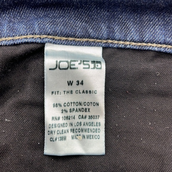 Joes Jeans The Classic Craig Size 34 - Picture 9 of 16